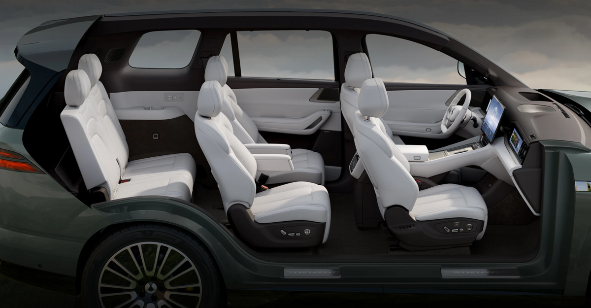 Denza N8L DM. Интерьер и комфорт